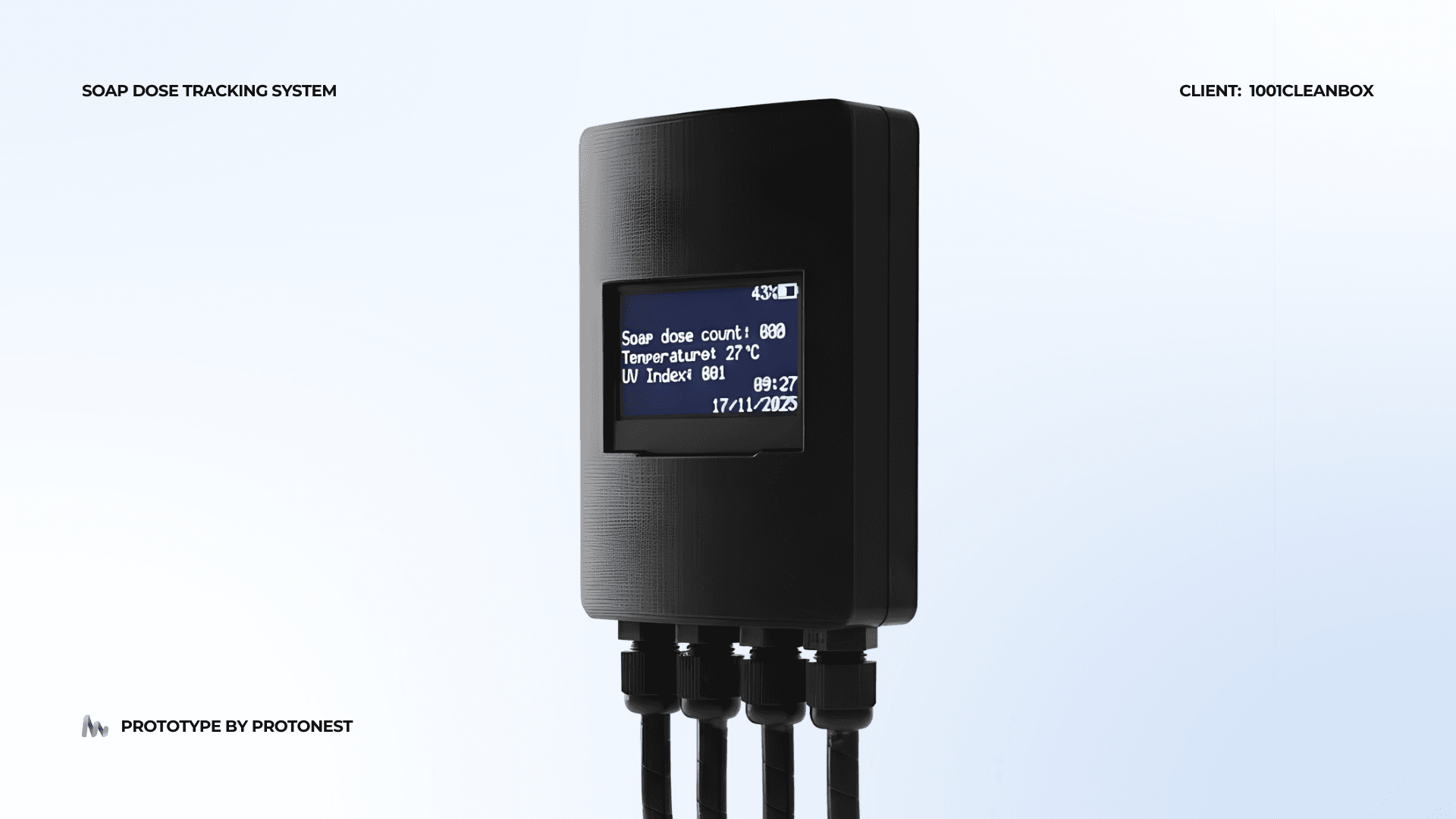 Soap Dose Tracking System